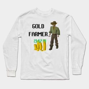 OSRS Gold Farmer Long Sleeve T-Shirt